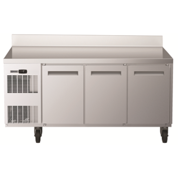 Electrolux 710482 Digital Undercounter Freezer Counter - 3 Door (R404A) with upstand and UK plug (60Hz)