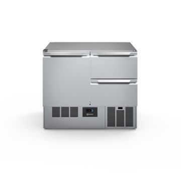 Electrolux 725105 Digital Undercounter Compact Refrigerated Counter - 250lt, 1 Door, 2 Drawers no worktop (R290)
