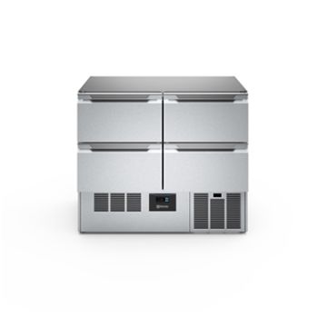 Electrolux 725112 Digital Undercounter Compact Refrigerated Counter - 250lt, 4 Drawers no worktop (R290)
