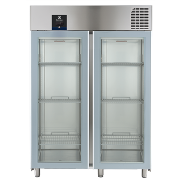 Electrolux 725232 2-glass door refrigerator 1430lt, +2+10&deg;C, digital, AISI 304, R290 - 50Hz (Marine)