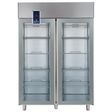 Electrolux 727577 ecostore Premium 2 Glass Door Digital Refrigerator, 1430lt (+2/+10) with UK Plug-60Hz