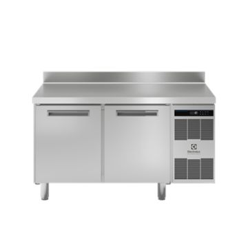 Electrolux 728967 Pastry and Bakery Line 2 Door Refrigerated Counter, -2&deg;/+7&deg;C, 600X400 grid, with upstand