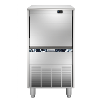 Electrolux 730344 Ice Makers Ice Cuber (22gr), 37kg/24h, 20kg bin, air-cooled - drain pump with UK plug