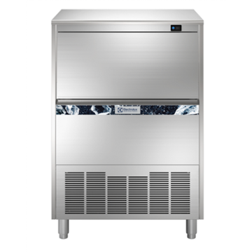 Electrolux 730347 Ice Makers Ice Cuber (22gr), 83kg/24h, 35kg bin, air-cooled - drain pump with UK Plug