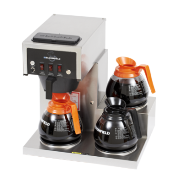Bloomfield three warmer low profile brewer 8573D3