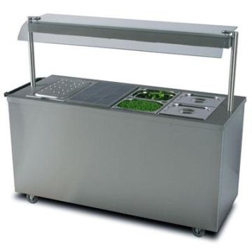 Victor BM40MSG bain marie hotcupboard 