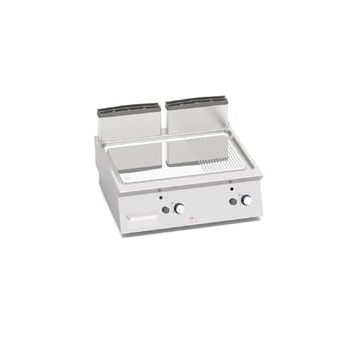 Bertos S700 smooth/grooved gas griddle (compound) 07305300 SG7FM8B-2/CPD