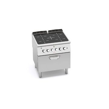 Bertos S700 4-zone infrared top + 2/1 gn electric oven 07734000 SE7P4/VTR+FE