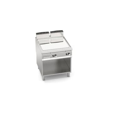 Bertos S900 smooth gas griddle (compound) on cabinet 13302800 SG9FL8M-2/CPD