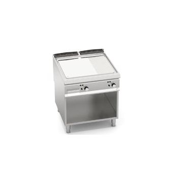 Bertos S900 smooth/grooved electric griddle (compound) with cabinet 13401800 SE9FM8MP-2/CPD