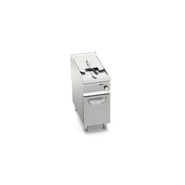 Bertos S900 electric fryer with cabinet - single tank 22 l - oil filtering 13521200 SE9F22-4MSF