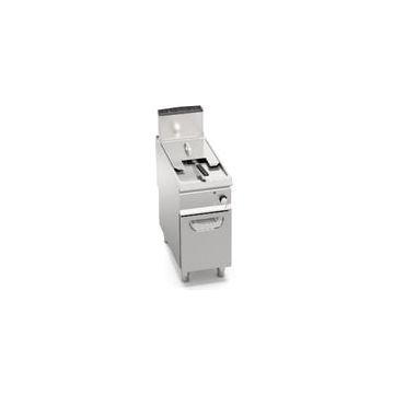 Bertos S900 gas fryer with cabinet - single tank 20 l - oil filtering 13525200 S9GL20MF