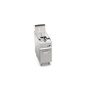 Bertos S900 gas fryer with cabinet - single tank 18 l - indirect 13550000 S9GL18MI