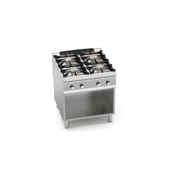 Bertos S900 2-burners gas cooker with cabinet 13717800 SG9F4MPS
