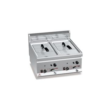 Bertos Plus 600 gas fryer (counter top) - single tank 8 +8 l 17270000 GL8+8B