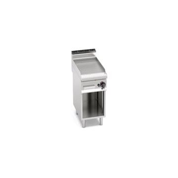 Bertos Macros 700 grooved gas griddle with cabinet 18303500 G7FR4M
