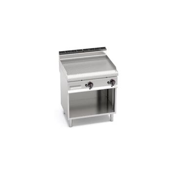 Bertos Macros 700 grooved gas griddle with cabinet 18304500 G7FR8M-2