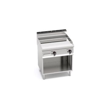 Bertos Macros 700 electric griddle - smooth compound plate 18402900 E7FL8MP-2/CPD