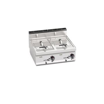 Bertos Macros 700 electric fryer (counter top) - twin tank 10+10 l 18502000 E7F10-8B-/-E7F10-8BS