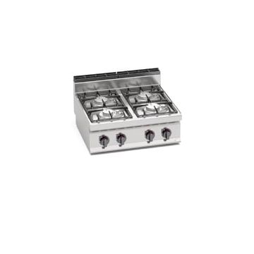 Bertos Macros 700 4-burner gas stove 18602100 G7F4BPW