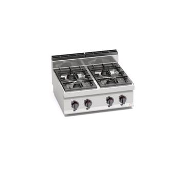Bertos Macros 700 4-burner gas stove 18702000 G7F4B-/-G7F4BP