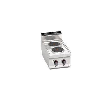 Bertos Macros 700 2 round plate electric stove 18721000 E7P2B