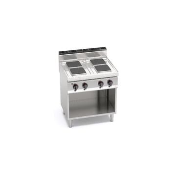 Bertos Macros 700 4 square plate electric stove with cabinet 18722600 E7PQ4M