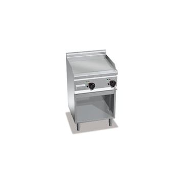 Bertos Plus 600 electric hard chrome plated griddle with cabinet 21407700 E6FL6MP-2/CR