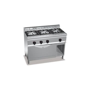 Bertos Plus 600 3-burner stove with large gas oven 21661600 G6F3H12+T