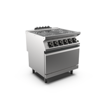 Mareno CV78EFEV 4 ceramic electric hot plate fan electric oven range
