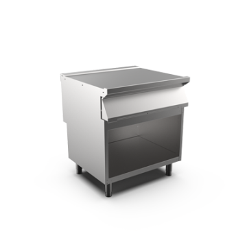Mareno EN78CG 800 mm worktop unit drawer open stand