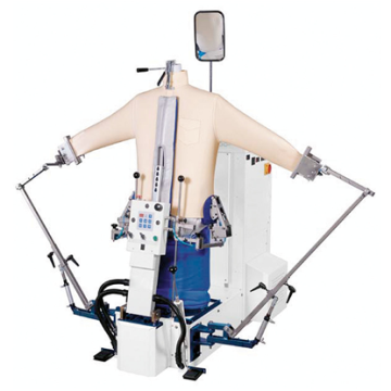 Electrolux FFM1 Steam air finisher for shirts, blouses and jackets, arranged for external steam.

