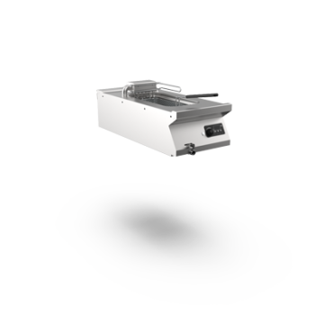 Mareno FR94E10KT Single pan electric fryer 10 l electronic controls and pressed steel top