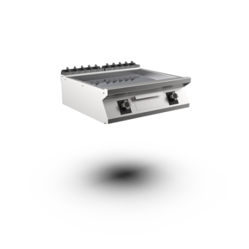 Mareno FT78ELCT electric griddle smooth chromed plate top