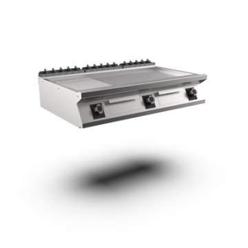 Mareno FT912EMCST Electric griddle mixed chromed matt plate top