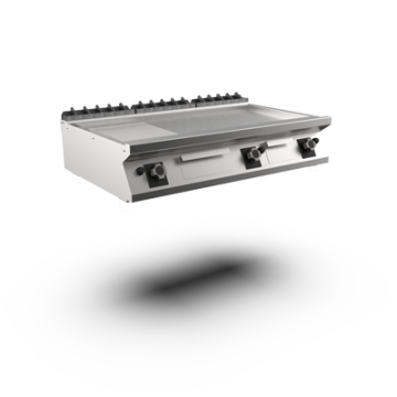 Mareno FT912GMCST Gas griddle mixed chromed matt plate top