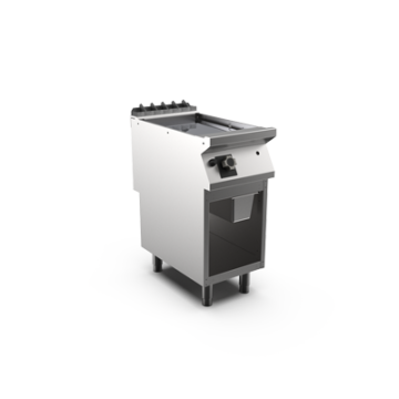 Mareno FT94GLCG Gas griddle smooth chrome plate open stand