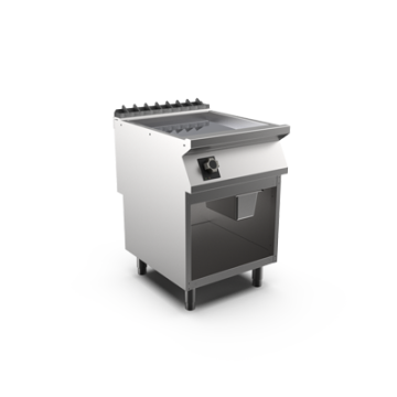 Mareno FT96ELCG Electric griddle smooth chrome plate open stand