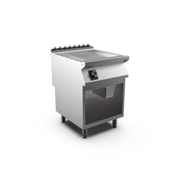 Mareno FT96EMCSG Electric griddle mix chrome matt plate open stand