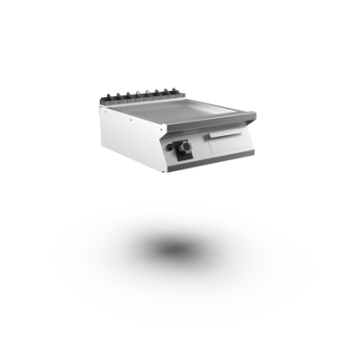 Mareno FT96GLCST Gas griddle smooth chrome matt plate top
