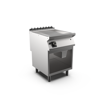 Mareno FT96GMCSG Gas griddle mix chrome matt plate open stand