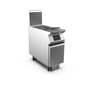 Mareno IFR94G23KF Single pan gas fryer 23l electronic controls filt
