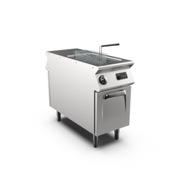Mareno NF104E15K Pass through single pan electric fryer 15l electronic controls
