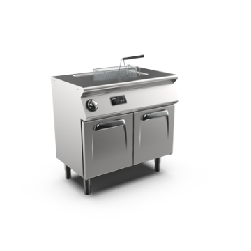 Mareno NF10C9E15K Single pan electric fryer 15 l electronic controls