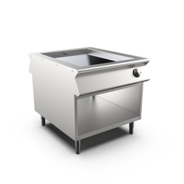 Mareno NFT109ELCG Pass through electric griddle smooth chrome stand