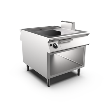 Mareno NFT109GTLCI Pass through gas griddle smooth chrome h2 stand
