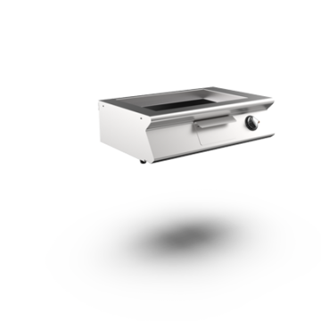 Mareno NFT10C9EL Electric griddle smooth chrome matt plate top