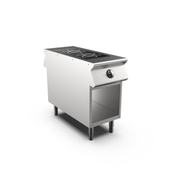 Mareno NI104EI Pass through 2 zone induction top h2 stand
