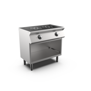 Mareno NI10C9EI 2 zone induction top h2 open stand