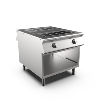Mareno NITC109EG Pass through 4 zone full surface induction top stand